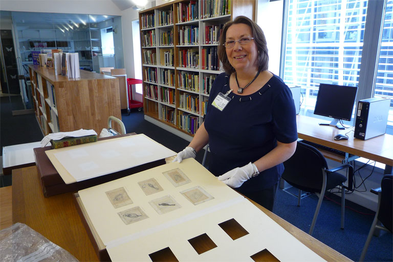 June Holmes,  Archivist
